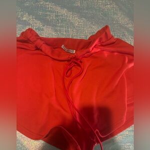 Red‎ Drawstring Shorts